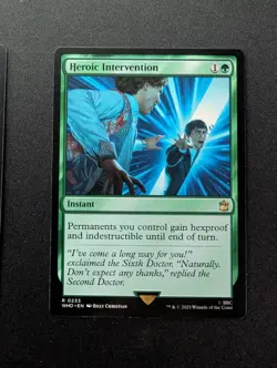 HEROIC INTERVENTION #233 Doctor Who MTG - Image 1