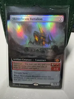 Skitterbeam Battalion #343 The Brothers' War Extended Art Foil Mythic - Image 1