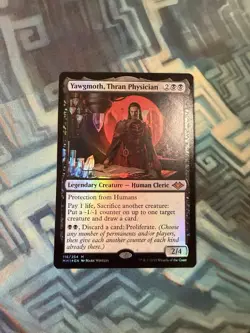 MTG Foil Yawgmoth, Thran Physician NM Unplayed Modern Horizons - Image 1