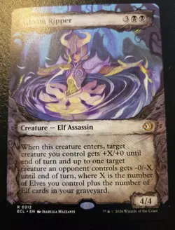 Gloom Ripper (Showcase) 0312 Rare Lorwyn Eclipsed Magic: The Gathering - Image 1