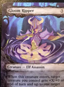 Gloom Ripper (Showcase) 0312 Rare Lorwyn Eclipsed Magic: The Gathering - Image 2