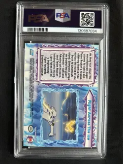 2000 Topps Pokemon The Movie 2000 Flight Across The Ice Foil #54 - PSA 8 - Image 2