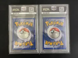 Latias & Latios 2003 Pokemon EX EX-Holo Dragon PSA 8 Lot 2 - Image 2