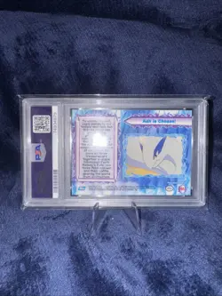 2000 Topps Pokemon the Movie 2000 Ash Is Chosen! Foil PSA 7 - Image 3