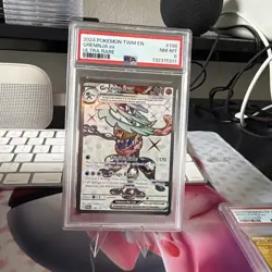 GRENINJA EX 2024 POKEMON TWILIGHT MASQUERADE ULTRA RARE FA 198/167 PSA 8 Q3628 - Image 1