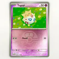 Pokemon TCG Togepi 080/217 Love Ball Reverse Holo Ascended Heroes - Image 1