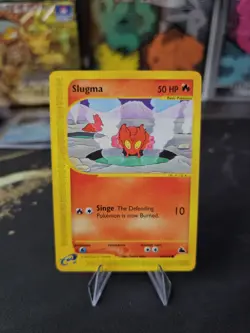 Pokemon TCG Slugma 99/144 Skyridge Non-Holo 2003 NM pack fresh - Image 1