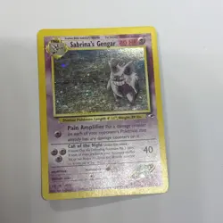 Pokemon Gym Heroes Unlimited Sabrina's Gengar 14/132 Holo Rare - Image 3