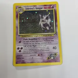Pokemon Gym Heroes Unlimited Sabrina's Gengar 14/132 Holo Rare - Image 5