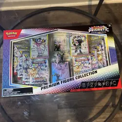 POKEMON SCARLET & VIOLET PRISMATIC EVOLUTIONS PREMIUM FIGURE COLLECTION BOX NEW - Image 1
