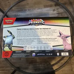 POKEMON SCARLET & VIOLET PRISMATIC EVOLUTIONS PREMIUM FIGURE COLLECTION BOX NEW - Image 2