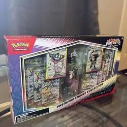 POKEMON SCARLET & VIOLET PRISMATIC EVOLUTIONS PREMIUM FIGURE COLLECTION BOX NEW - Image 3