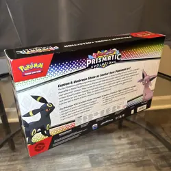 POKEMON SCARLET & VIOLET PRISMATIC EVOLUTIONS PREMIUM FIGURE COLLECTION BOX NEW - Image 5