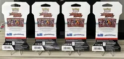 Pokemon TCG Scarlet And Violet Destined Rivals Sleeved Booster Packs Lot Of 4 - Image 2