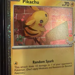 Pokemon TCG Pikachu 051/162 Stamped 2026 Pokemon Day 30 Promo NM - Image 2