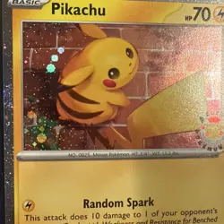 Pokemon TCG Pikachu 051/162 Stamped 2026 Pokemon Day 30 Promo NM - Image 3