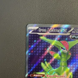 Iron Leaves ex 186/162 Ultra Rare SV05: Temporal Forces Pokemon NM - Image 3