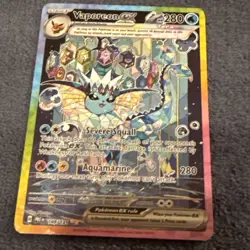 Vaporeon EX 149/131- SIR - Prismatic Evolutions - Eeveelution Pokemon TCG - Image 1