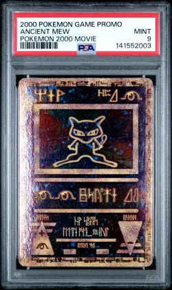 PSA 9 Ancient Mew Pokemon 2000 Movie Pokemon Game Movie - Image 1