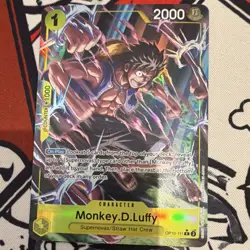 Bandai One Piece CCG Monkey.D.Luffy OP10-111 Alt Art - Image 1