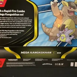 Pokemon Mega Kangaskhan EX Box Promo Oversized Card Booster Sealed English - Image 2
