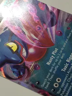 EX HOLO Toxicroak EX 131/198 - Double Rare Scarlet Violet Pokemon Card - Image 2