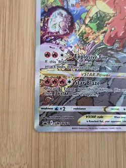 Charizard VSTAR SWSH262 SWSH: Sword & Shield Promo Card Holo NM - Image 5