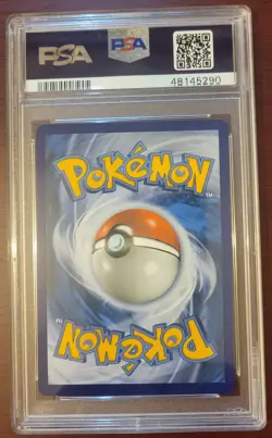 PSA 9 MINT POKEMON 2019 Sun & Moon Team Up Darkness Energy - Image 2
