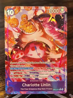 Charlotte Linlin OP11-073 Alt Art Fist of Divine Speed English One Piece - Image 1