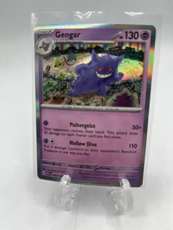 Pokemon Trading Card TCG Scarlet & Violet 151 Reverse Holo Gengar 094/165 - Image 1