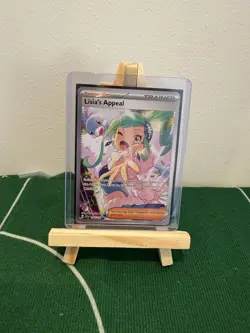 Pokemon TCG Lisia's Appeal 246/191 Surging Sparks Full Art Ultra Rare Card - Image 1