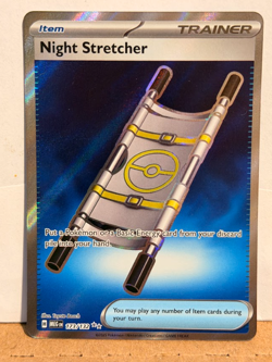 Pokemon TCG Card Night Stretcher 173/132 Mega Evolution Ultra Rare Full Art - NM - Image 1