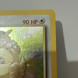 Pokemon Kangaskhan Card 90 HP Basic Rare Holo Collectible - Image 3