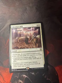 Akroma’s Will Commander Masters Regular - Image 1