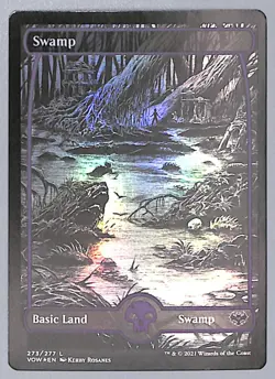 Swamp - Full Art - Foil - 273 - Innistrad: Crimson Vow (VOW) MTG - Image 1