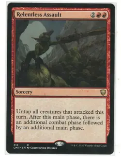 MTG Relentless Assault Commander Legends Magic The Gathering TCG - Image 1