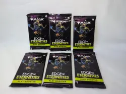 New Sealed MTG Edge of Eternity 6 PLAY Boosters EOE Magic The Gathering - Image 1
