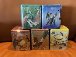 Pokemon Stacking Tins - Factory Sealed. Lot of 6. - Image 1