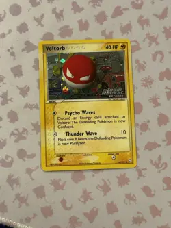 REVERSE HOLO - Voltorb 80/109 EX Team Rocket Returns Pokemon - Image 1