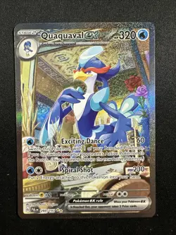 Quaquaval ex 260/193 Sv02: Paldea Evolved Holo Pokemon English - Image 1