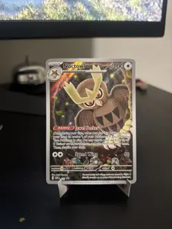 Pokemon Noctowl Holo 141 Sv: Scarlet & Violet Promo Exclusive 100 HP English - Image 1