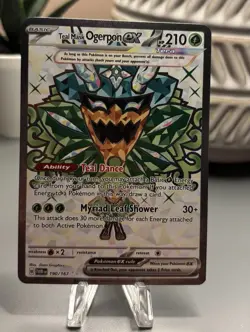 Teal Mask Ogerpon ex 190/167 Twilight Masquerade Full Art Pokemon TCG NM/MINT - Image 1