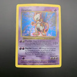 Mewtwo Shadowless Holo 010/102 Base Set Holo Pokemon HP - Image 4