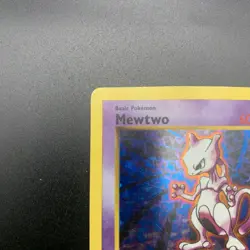 Mewtwo Shadowless Holo 010/102 Base Set Holo Pokemon HP - Image 5