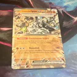 Pokemon Cornerstone Mask Ogerpon EX 112/167 Sv06: Twilight Masquerade Double Ra… - Image 1
