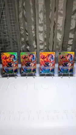 Monkey.D.Luffy OP13-118 SEC (X4) Carrying On His Will One Piece English Playset - Image 1