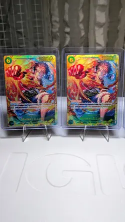 Monkey.D.Luffy OP13-118 SEC (X4) Carrying On His Will One Piece English Playset - Image 2