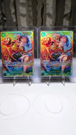 Monkey.D.Luffy OP13-118 SEC (X4) Carrying On His Will One Piece English Playset - Image 3