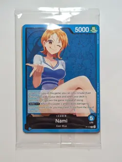 Nami Leader P-117 Promo One Piece TCG Card Game Sealed - Image 1