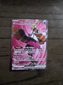 Fezandipiti ex 84/64 Shrouded Fable Full Art Ultra Rare NM Pokemon Card - Image 1